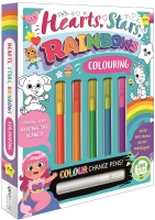 Wholesalers of Colourmania Eco-hearts - Stars - Rainbows Colouring toys image