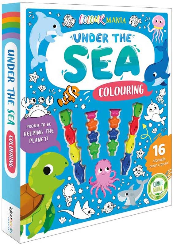 Wholesalers of Colourmania Eco-under The Sea Colouring toys
