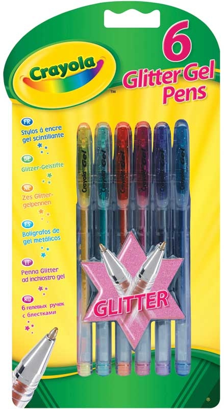 Wholesalers of Crayola 6 Gel Pens toys