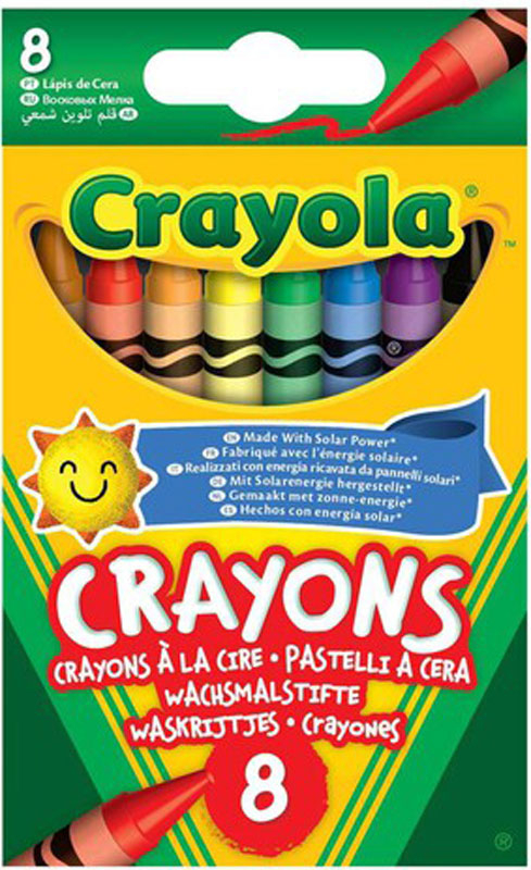 Wholesalers of Crayola 8 Assorted Crayons toys