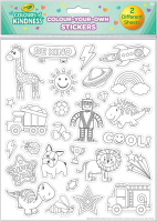 Wholesalers of Crayola Colour-your-own Cool Time Stickers toys image