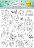 Wholesalers of Crayola Colour-your-own Pretty Life Stickers toys image
