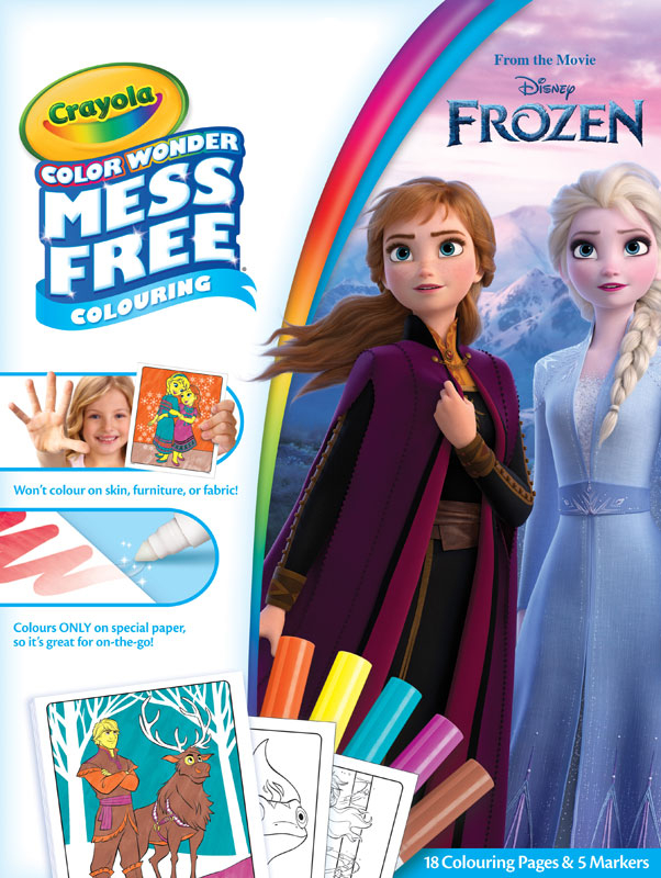 Wholesalers of Crayola Frozen Color Wonder toys