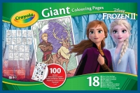 Wholesalers of Crayola Frozen 2 Giant Colouring Pages With Stickers toys image 2