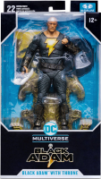 Wholesalers of Dc Black Adam 7in Figure With Throne toys image