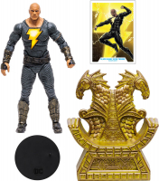 Wholesalers of Dc Black Adam 7in Figure With Throne toys image 2