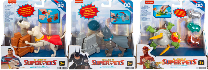 Wholesalers of Dc League Of Super-pets Action Packs Asst toys