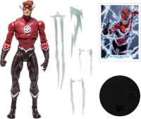 Wholesalers of Dc Multiverse 7in - The Flash Wally West - Red Suit toys image 2