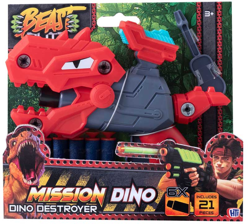 Wholesalers of Dino Destroyer Dart Gun Assorted toys