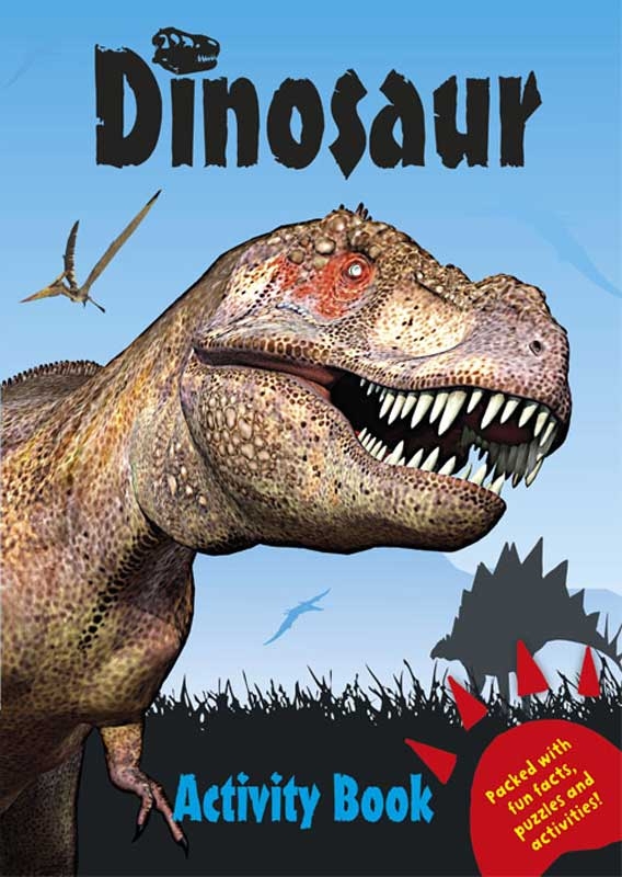 Wholesalers of Dinosaur Activity Book - Blue toys