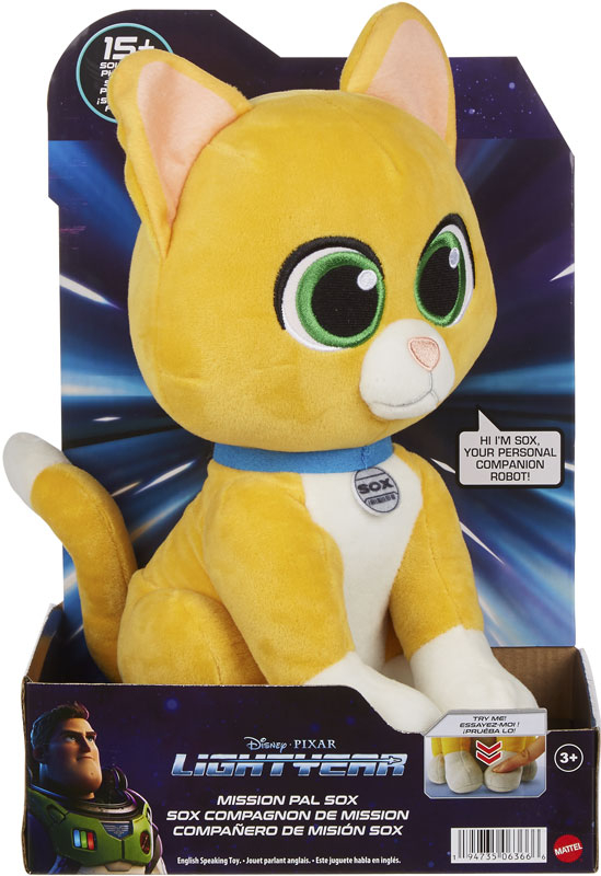 Wholesalers of Disney Pixar Lightyear Sox Feature Plush toys
