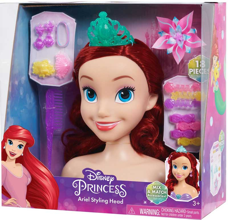 Wholesalers of Disney Princess Basic Ariel Styling Head toys