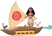 Wholesalers of Disney Princess Small Doll Moana And Boat toys image 3
