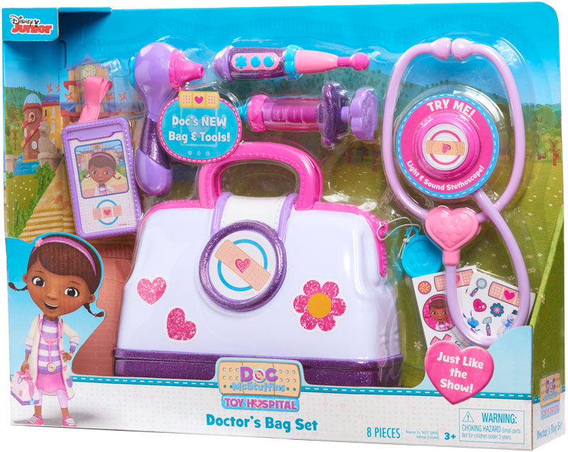 Wholesalers of Doc Mcstuffins Toy Hospital Doctors Bag Set toys