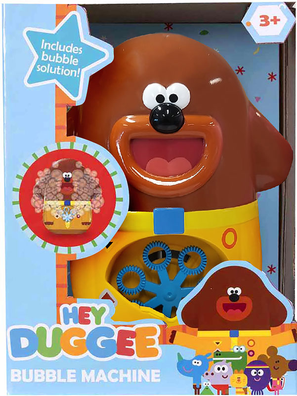 Wholesalers of Duggees Bubble Machine toys
