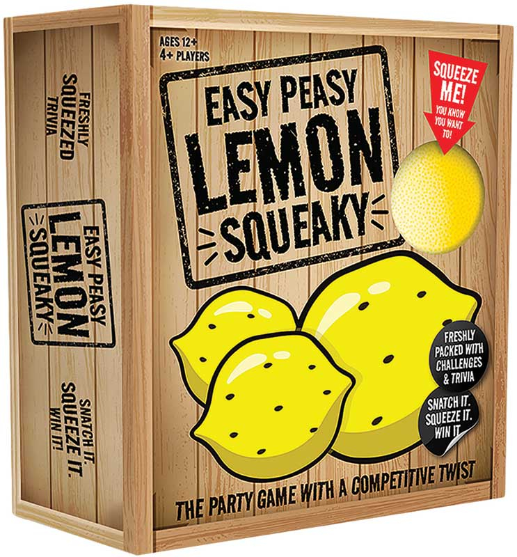 Wholesalers of Easy Peasy Lemon Squeaky Game toys