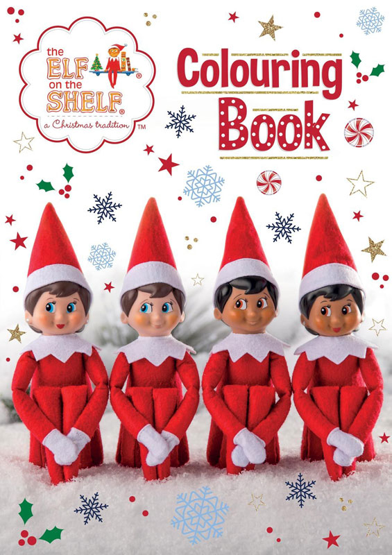 Wholesalers of Elf On The Shelf Colouring Book toys