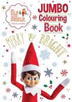 Wholesalers of Elf On The Shelf Jumbo Colouring Book toys image