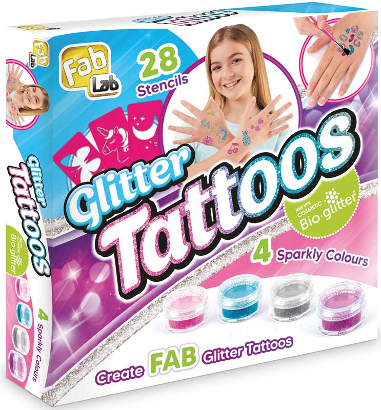 Wholesalers of Fablab Glitter Tattoos toys