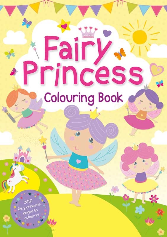 Wholesalers of Fairy Princess Colouring Book toys