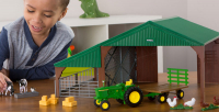 Wholesalers of Farm Building Set With John Deere Tractor toys image 2