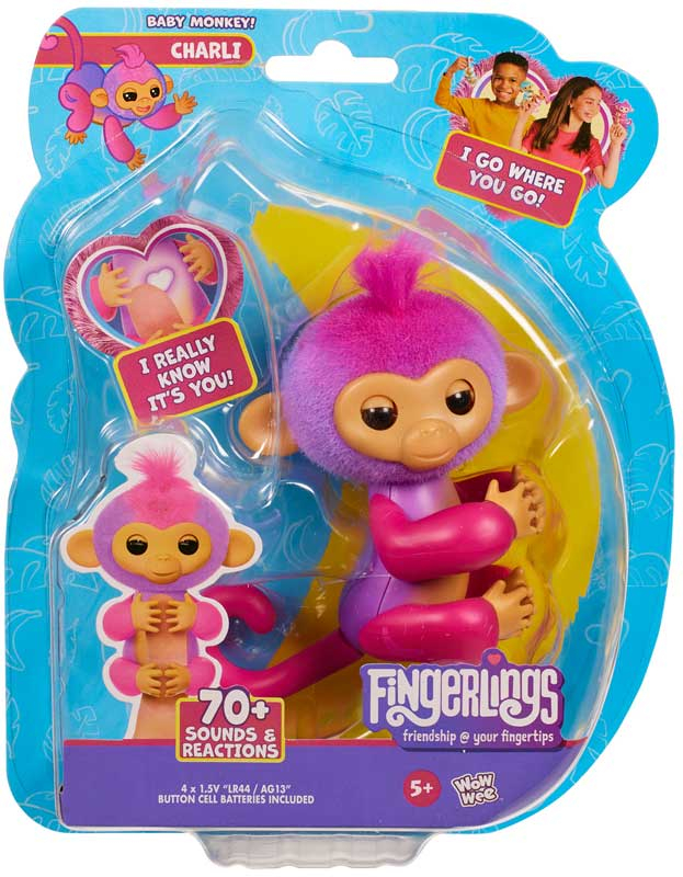 Wholesalers of Fingerlings Monkey Purple - Charli toys