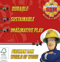 Wholesalers of Fireman Sam Wooden Fire Station toys image 4