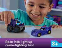 Wholesalers of Fisher Price Batwheels 1:55 Light Up Racers 2pk - Batmobile  toys image 3