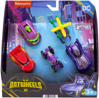 Wholesalers of Fisher Price Batwheels Vehicle 5-pack - Confetti toys image