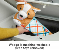Wholesalers of Fisher Price Corgi Tummy Time Puppy Wedge toys image 4