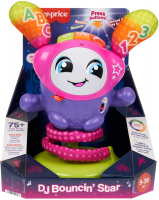 Wholesalers of Fisher Price Dj Bouncin Star - Pink toys image
