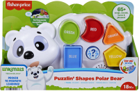 Wholesalers of Fisher-price Linkimals Puzzlin Shapes Polar Bear toys image