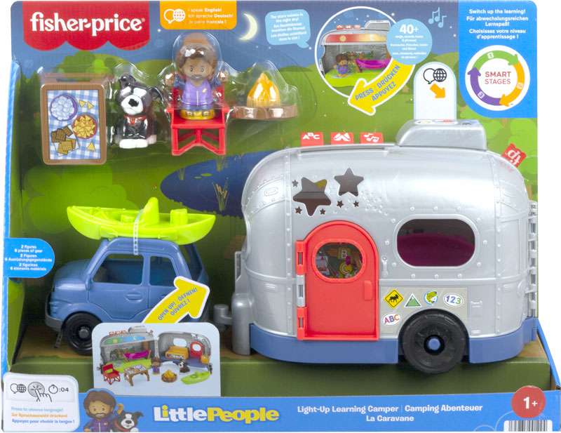 Wholesalers of Fisher-price Little People Light-up Learning Camper toys