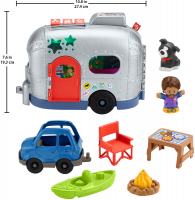 Wholesalers of Fisher-price Little People Light-up Learning Camper toys image 3