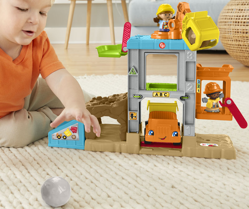 Fisher-price Little People Load Up N Learn Construction Site Wholesale