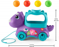 Wholesalers of Fisher Price Poppin Dino toys image 5