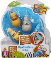 Wholesalers of Flipazoo World Mini Figure Multi-pack Of 4 toys image 2