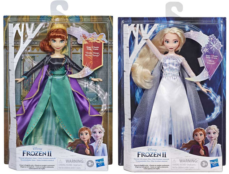 Wholesalers of Frozen 2 Finale Singing Doll Asst toys