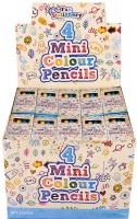 Wholesalers of Fun Stationery - 4 Mini Colour Pencils toys image 2
