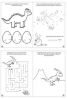 Wholesalers of Fun Stationery Book Fun Dinosaur Puzzle 10.5cm X 14.5cm toys image 2