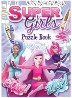 Wholesalers of Fun Stationery Book Fun Super Girls Puzzle 10.5cm X 14.5cm toys Tmb