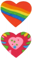 Wholesalers of Fun Stationery Eraser Hearts 3.4 Cm 6 Asst toys image 4