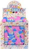 Wholesalers of Fun Stationery Eraser Owl 3.5 X3cm Asst Colours toys image 2