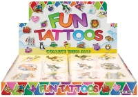 Wholesalers of Fun Tattoos Mini 4cm Football 6 Pcs Per Card 2 Asst toys Tmb