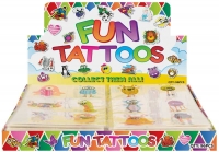Wholesalers of Fun Tattoos Mini 4cm Monster 6 Pcs Per Card 2 Assorted toys image 2