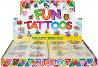 Wholesalers of Fun Tattoos Mini 4cm Super Girls 6 Pcs Per Card 2 Ast toys image 2