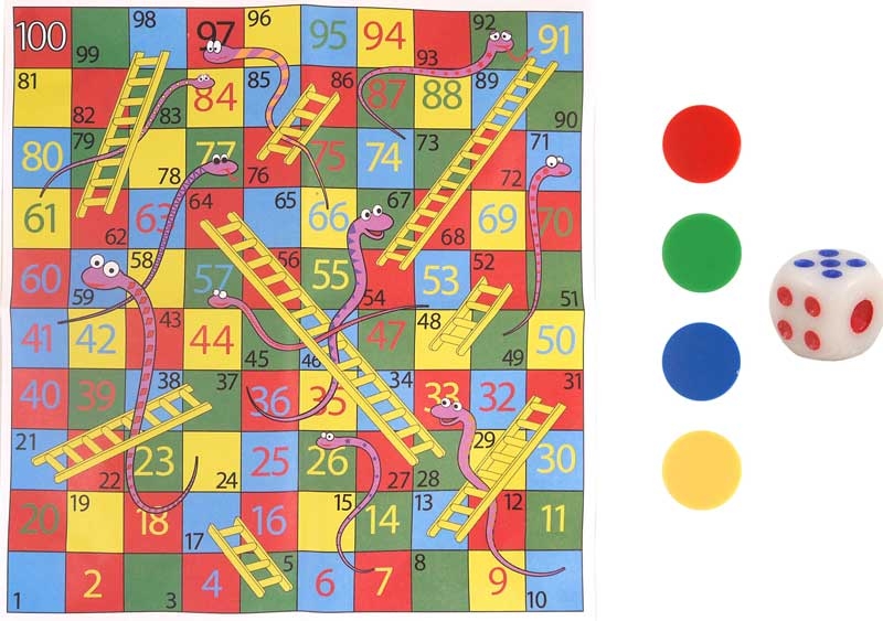 Wholesalers of Fun Toys - Snakes And Ladders Game toys