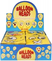 Wholesalers of Fun Toys Balloon Heads Withfaces 8 Asst toys image 2