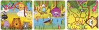 Wholesalers of Fun Toys Puzzle Jungle 13cm X 12cm 3 Assorted toys image