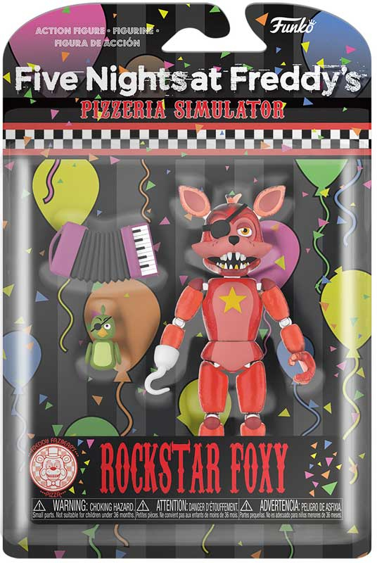 Wholesalers of Funko Action Figure: Fnaf Pizzeria Simulator - Rockstar Foxy toys